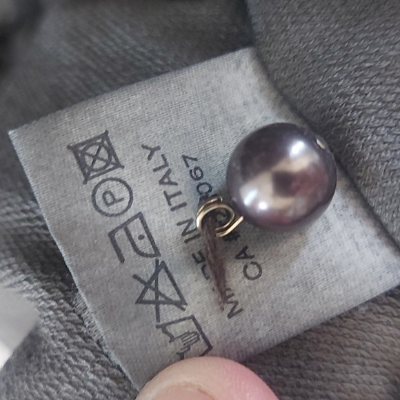 ELISA cavaletti distressed ripped black dress  small - Picture 8 of 10